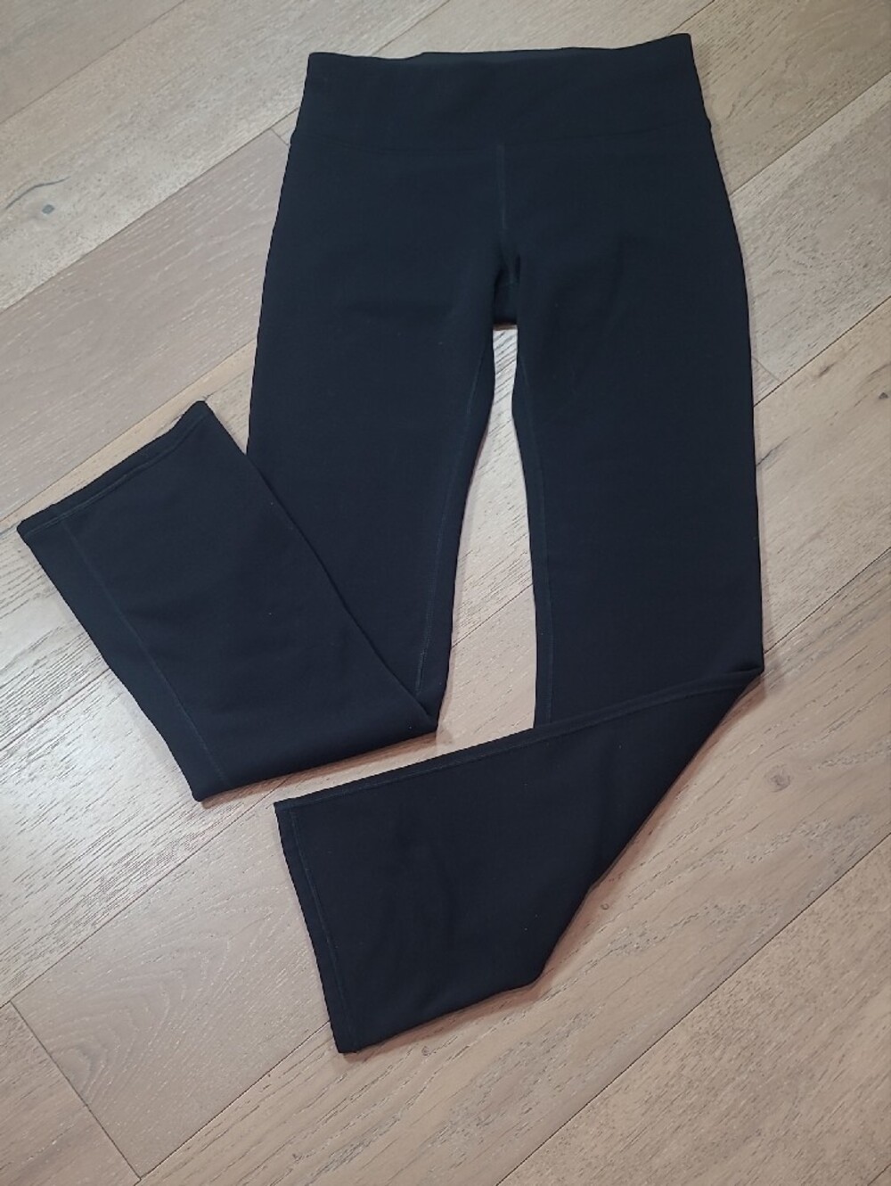 Athleta Altitude Pant Women's sz L Black Polartech Power Stretch Straight Leg Pa